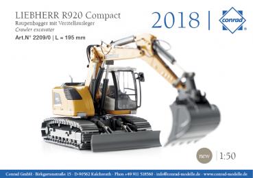 Liebherr R 920 Compact mit Verstellausleger