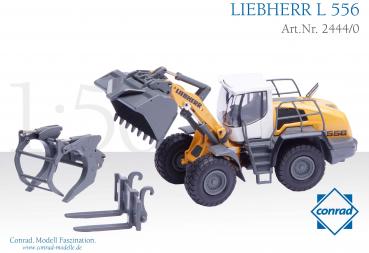 Liebherr L556 mit Industriehubgerüst