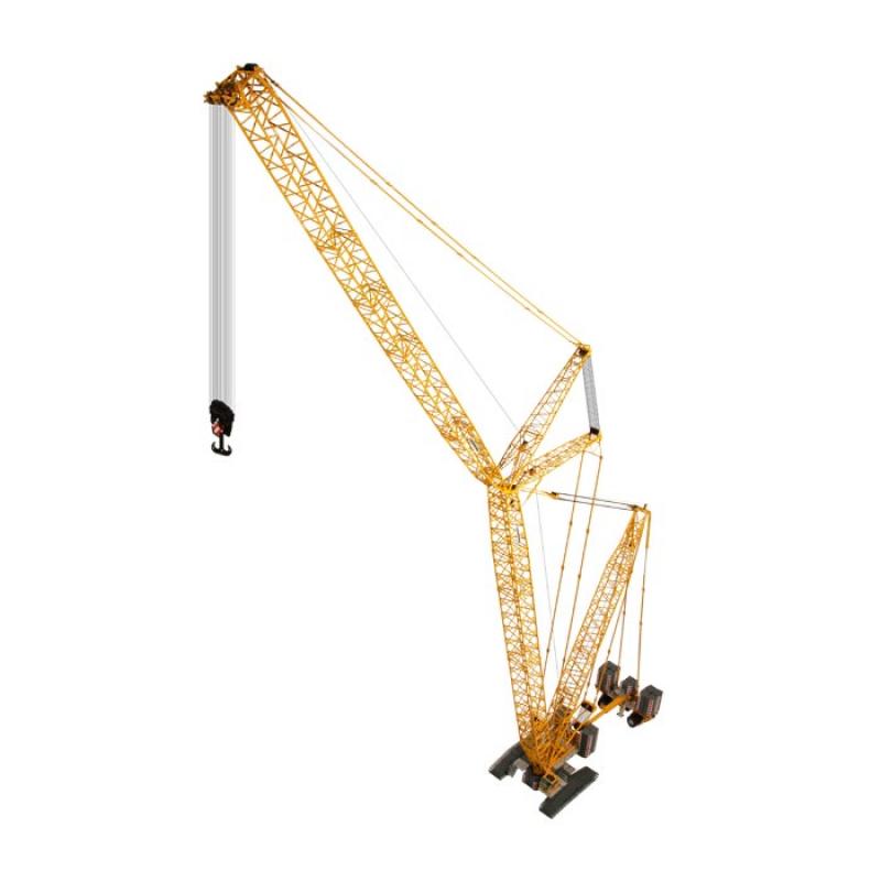 Liebherr LR 1600-2 Raupenkran und Derrick